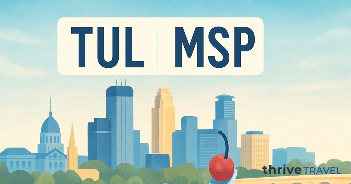 Tulsa to Minneapolis