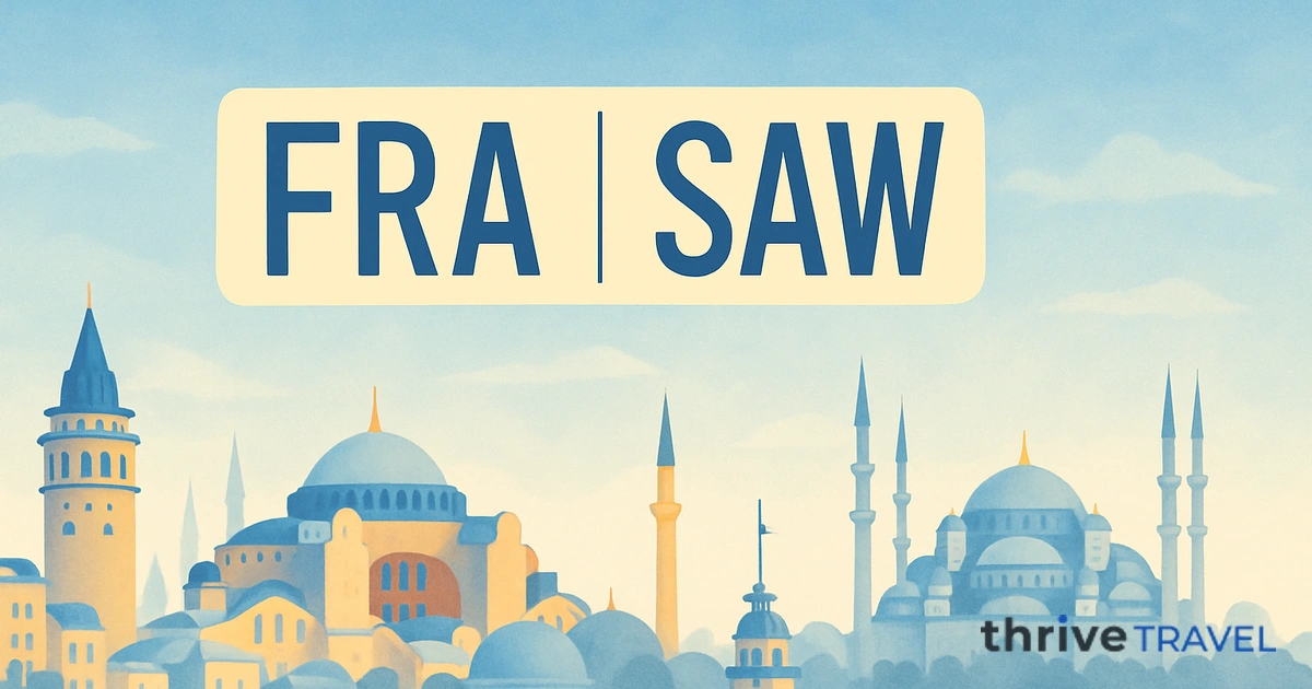Frankfurt to Istanbul