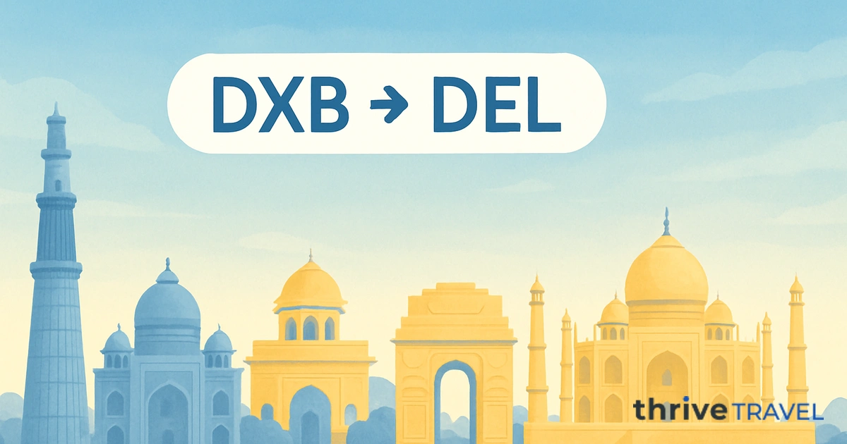 Dubai to New Delhi