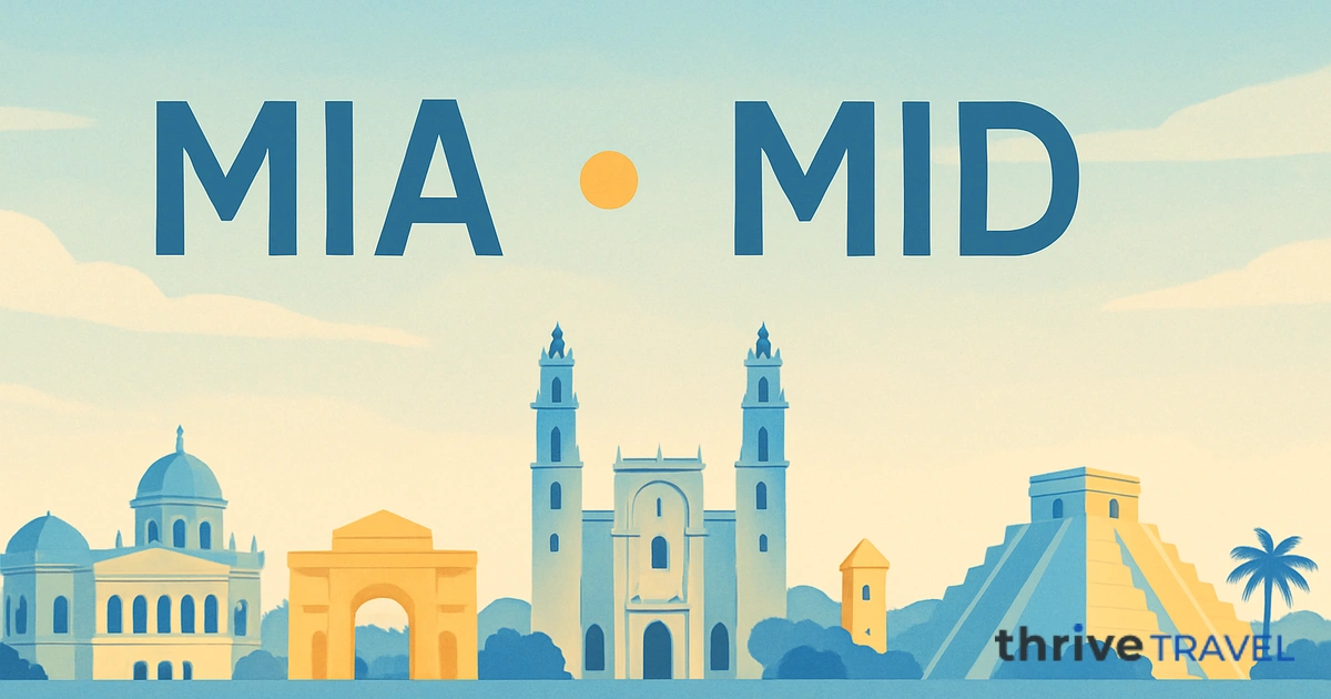 Miami to Merida