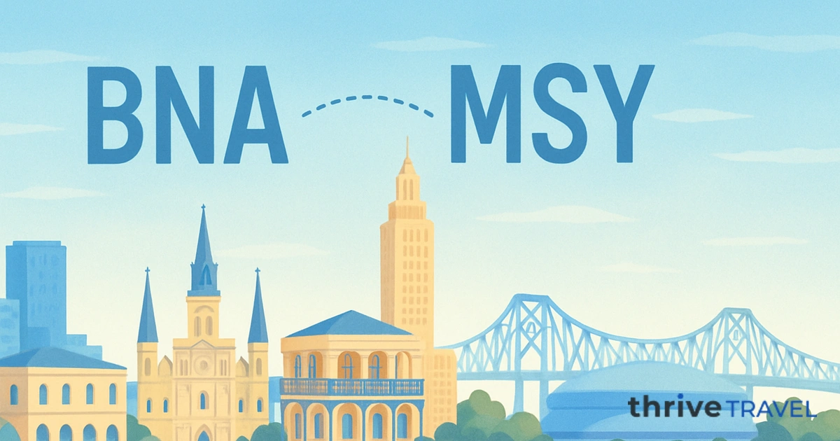Nashville to New Orleans