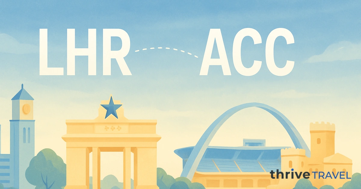 London to Accra