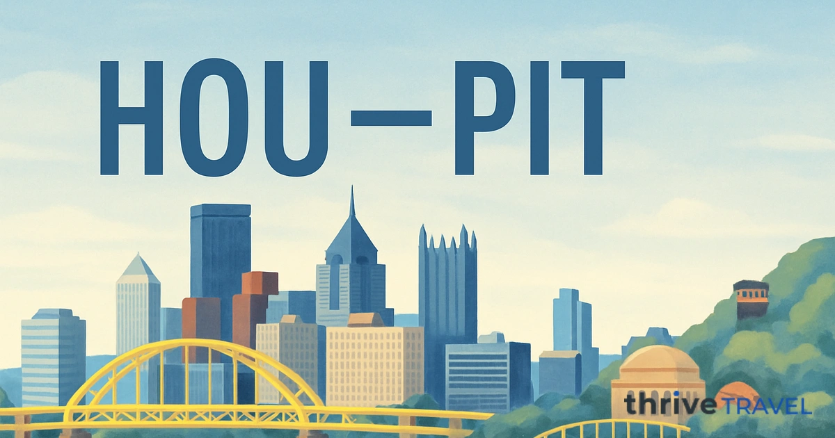 Houston to Pittsburgh