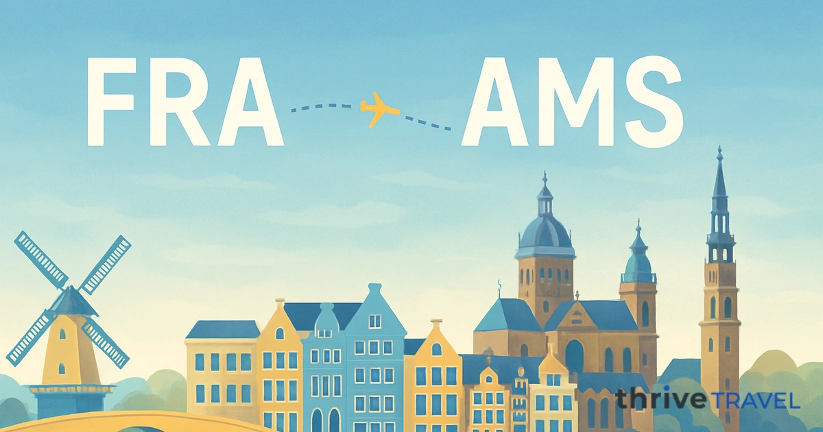 Frankfurt to Amsterdam