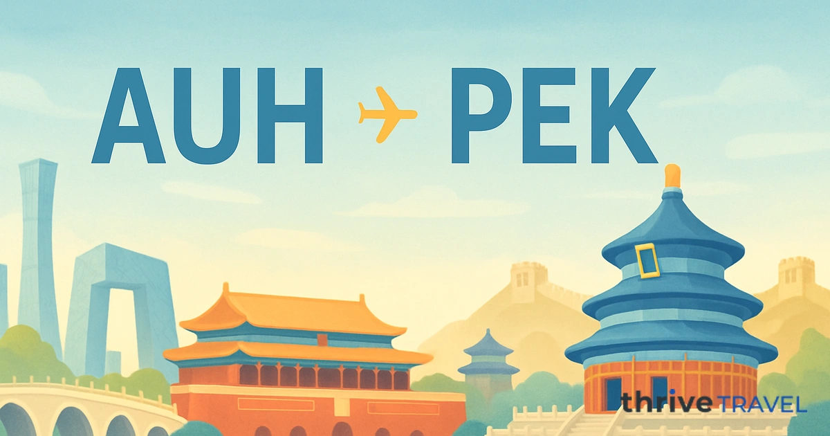 Abu Dhabi to Beijing