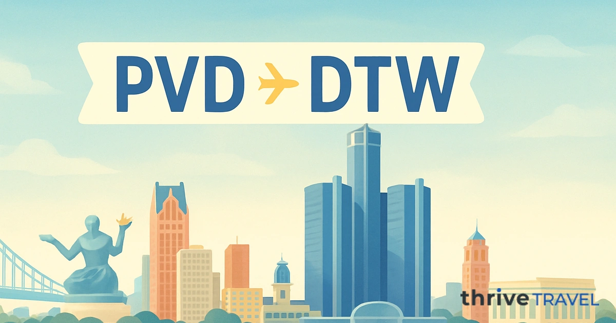 Providence to Detroit