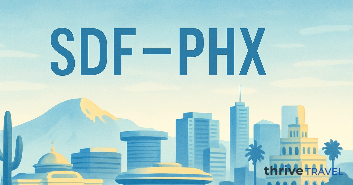 Louisville to Phoenix