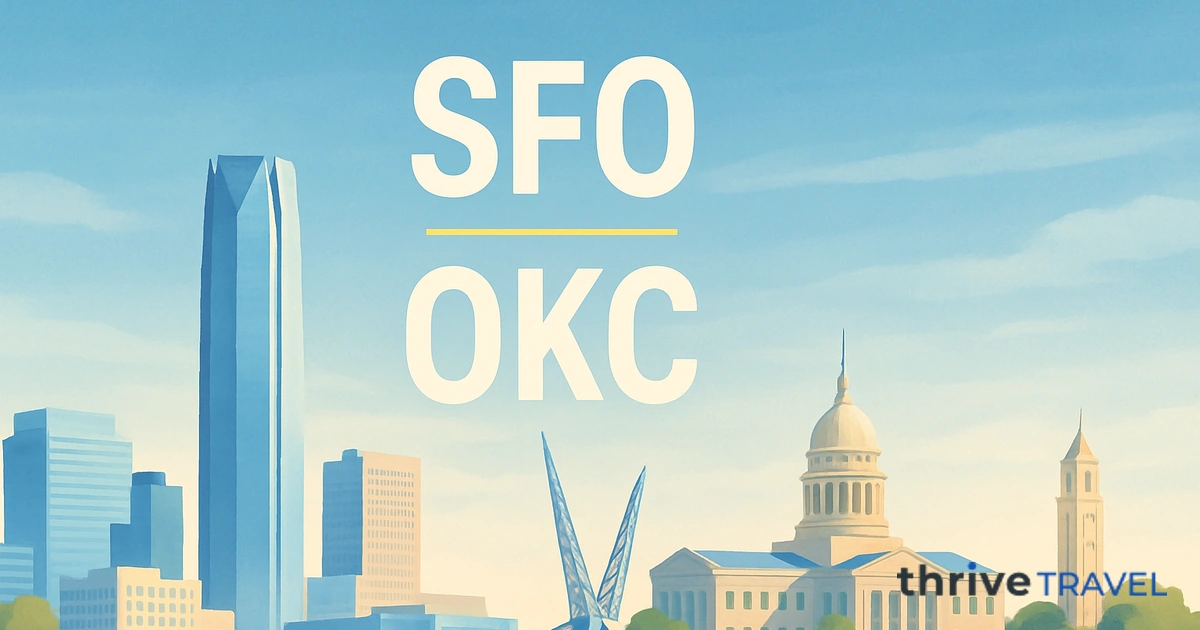 San Francisco to Oklahoma City