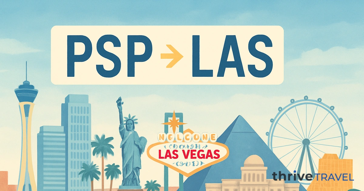 Palm Springs to Las Vegas