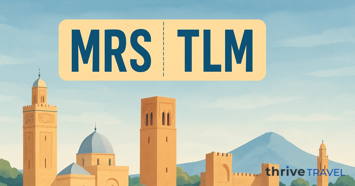Marseille to Tlemcen