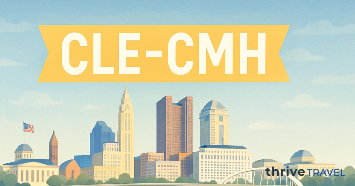 Cleveland to Columbus