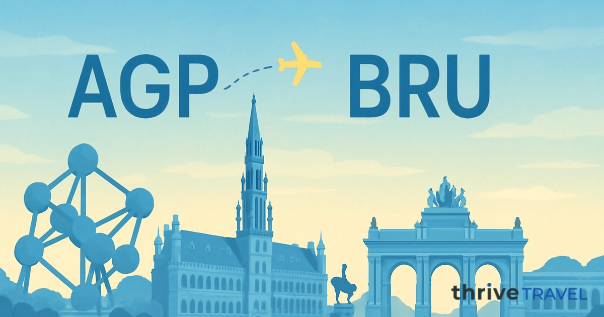 Malaga to Brussels