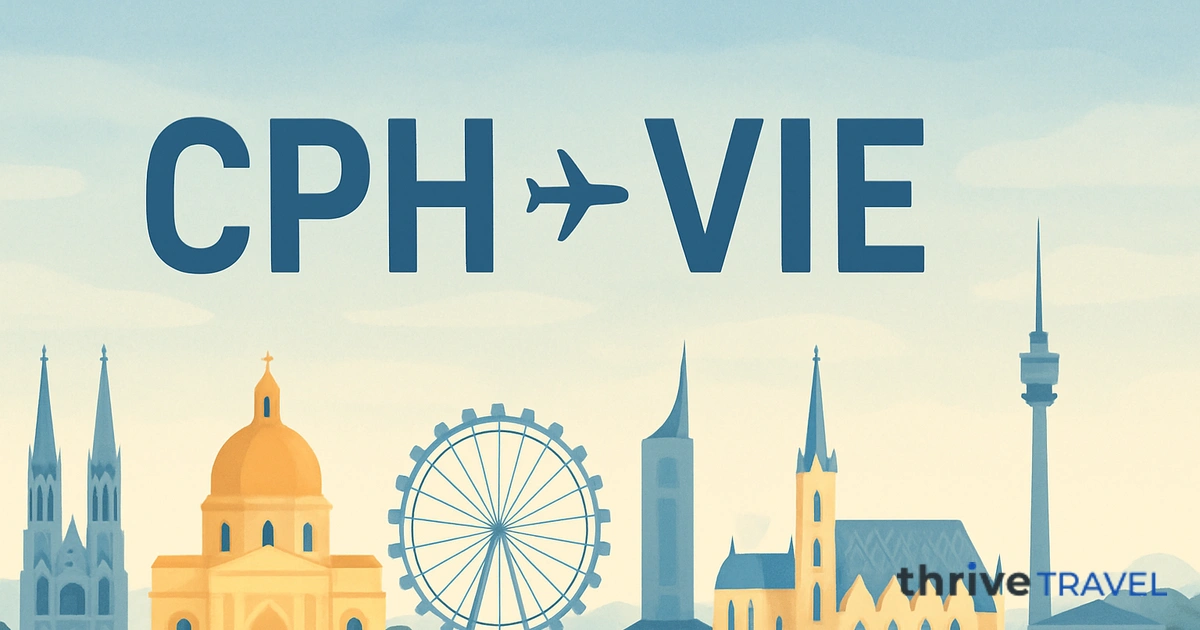 Copenhagen to Vienna