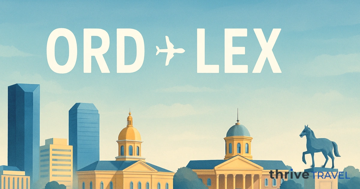 Chicago to Lexington