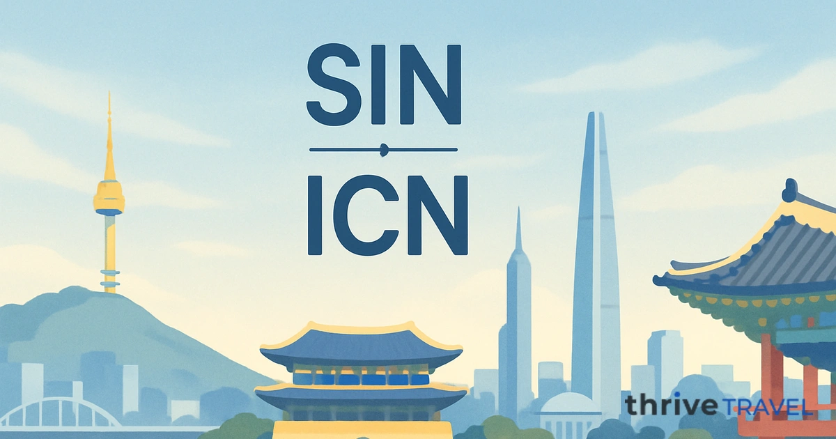 Singapore to Seoul