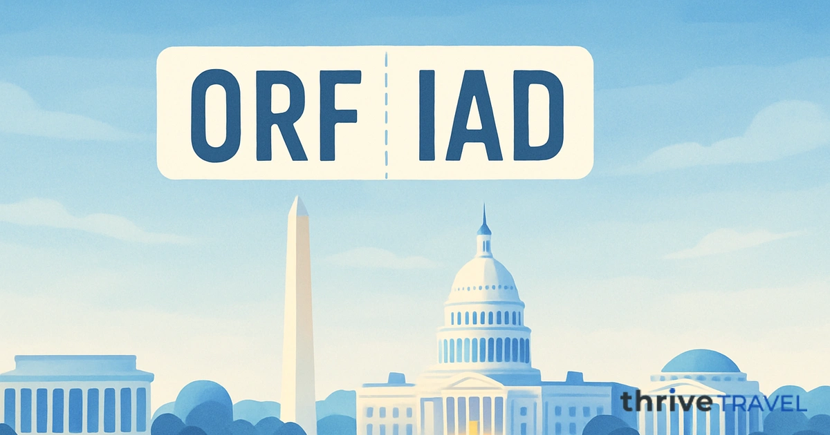 Norfolk to Washington