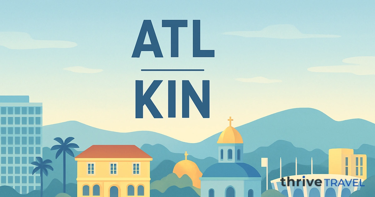 Atlanta to Kingston