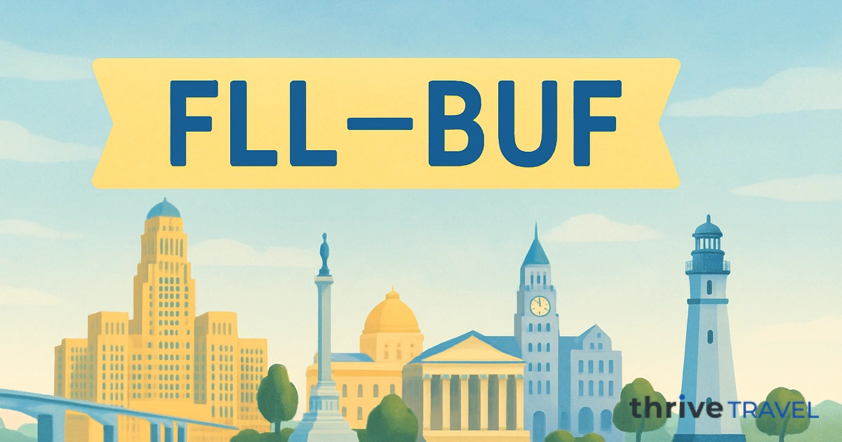 Fort Lauderdale to Buffalo