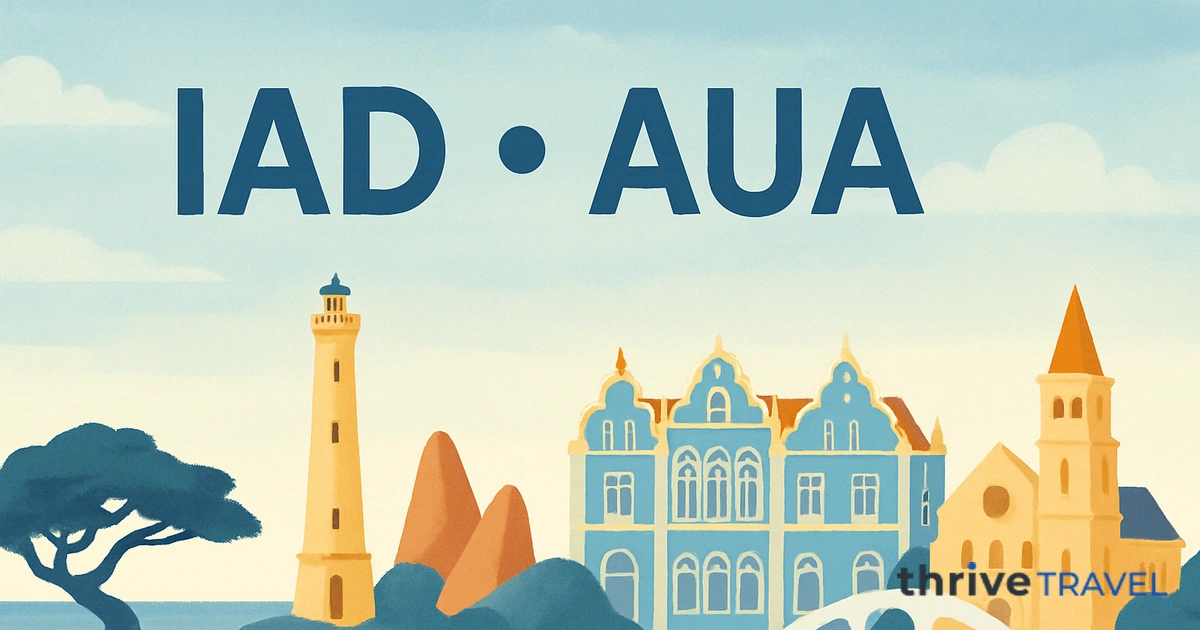 Washington to Aruba