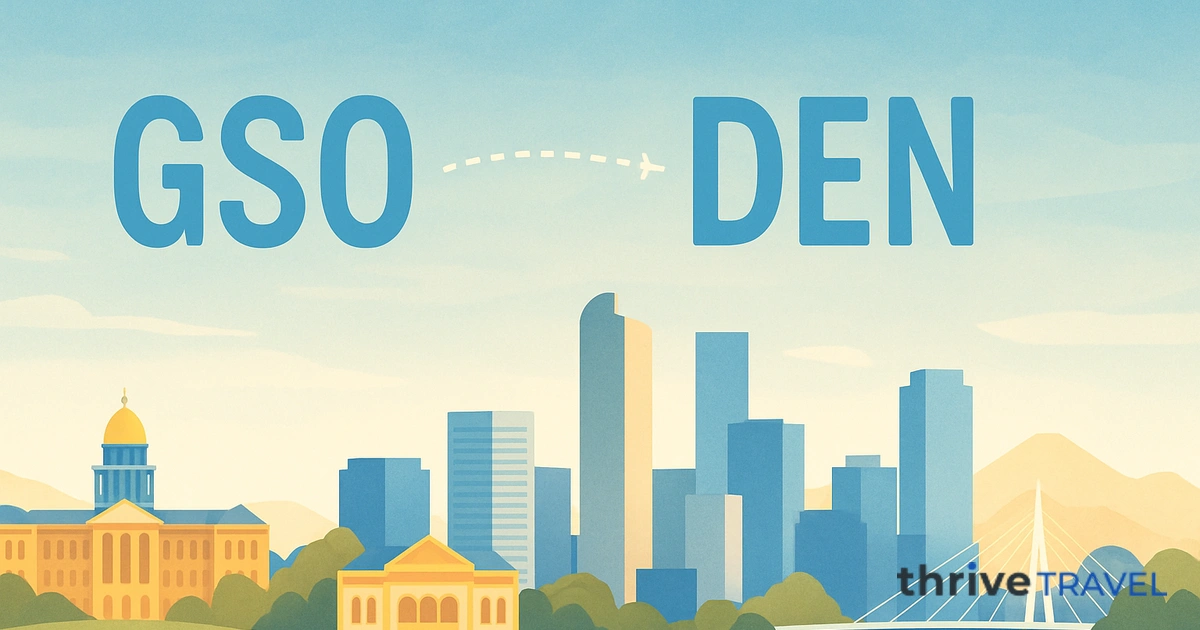 Greensboro to Denver
