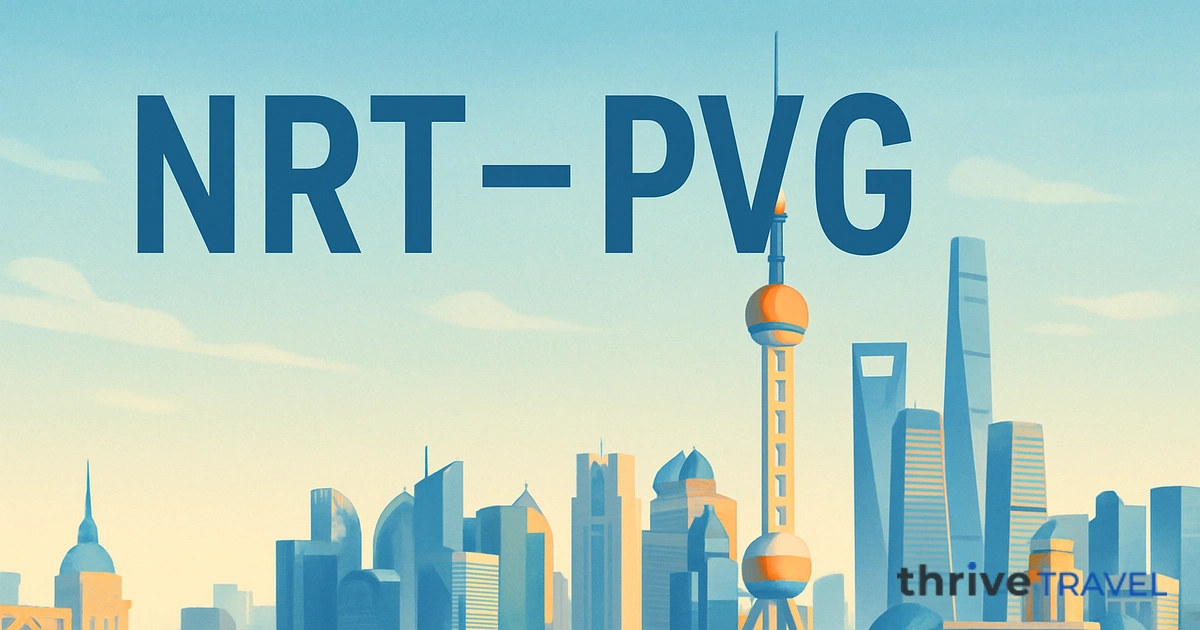 Tokyo to Shanghai