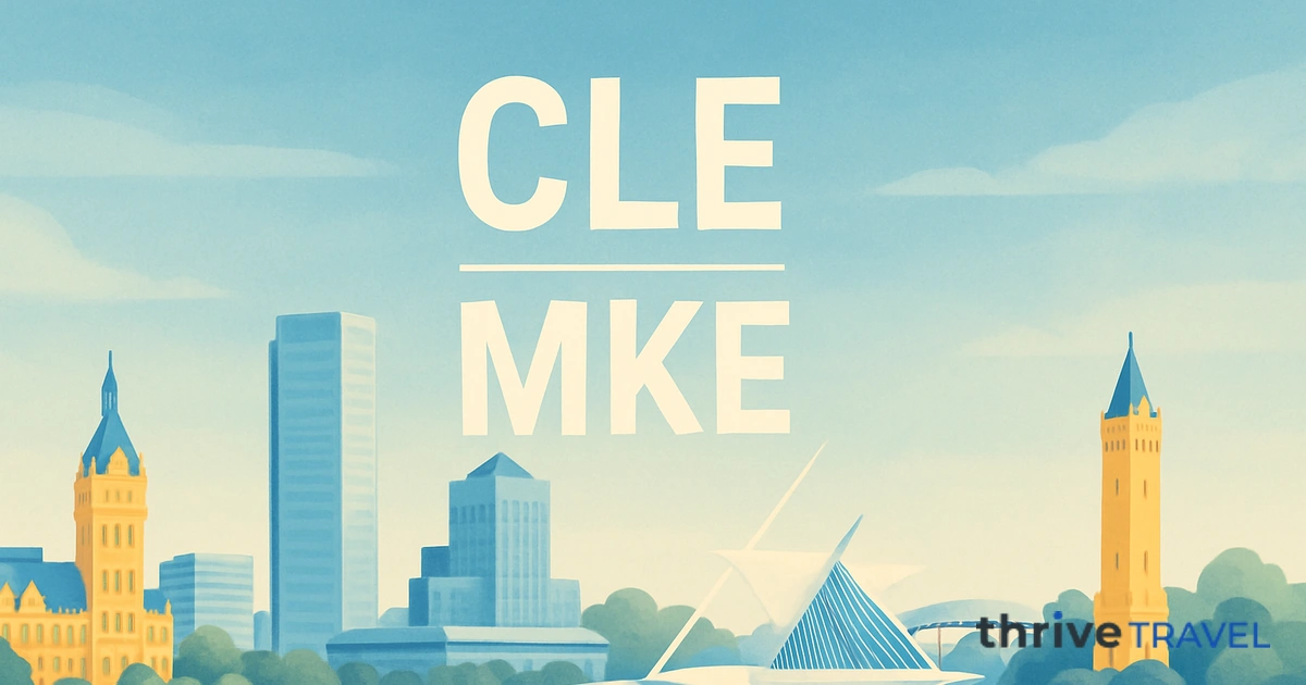 Cleveland to Milwaukee
