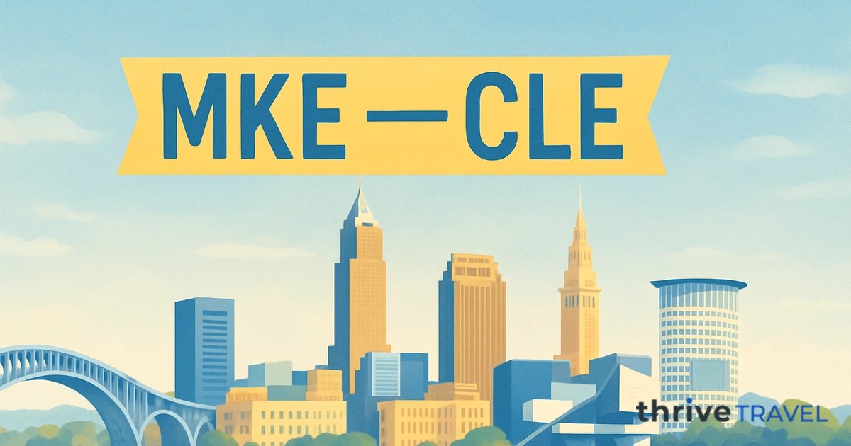 Milwaukee to Cleveland