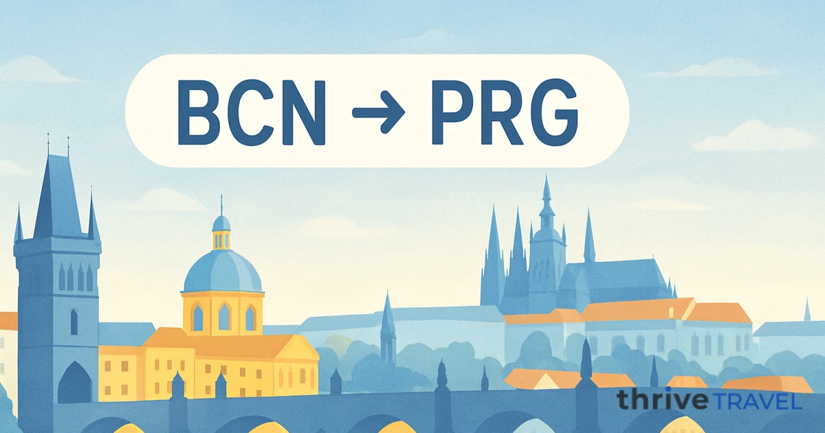 Barcelona to Prague