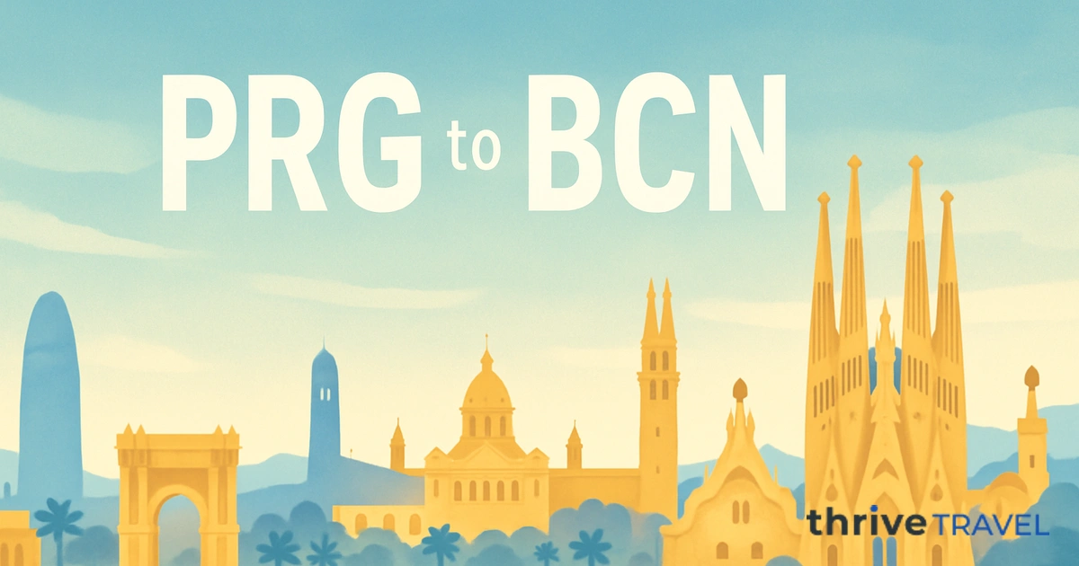 Prague to Barcelona