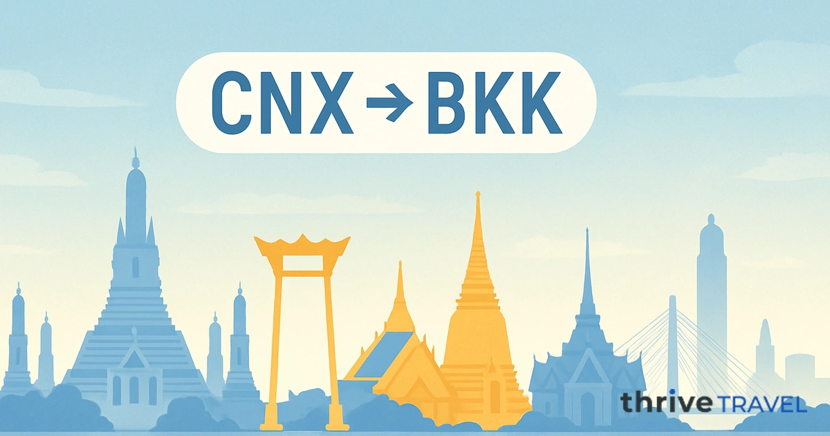 Chiang Mai to Bangkok