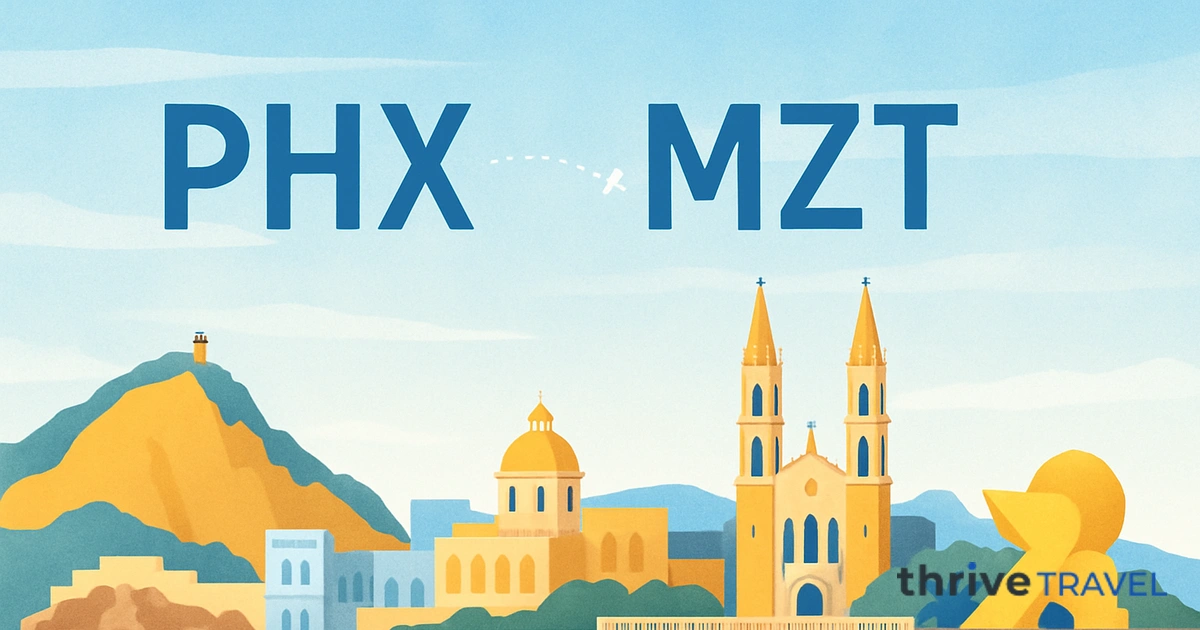 Phoenix to Mazatlán