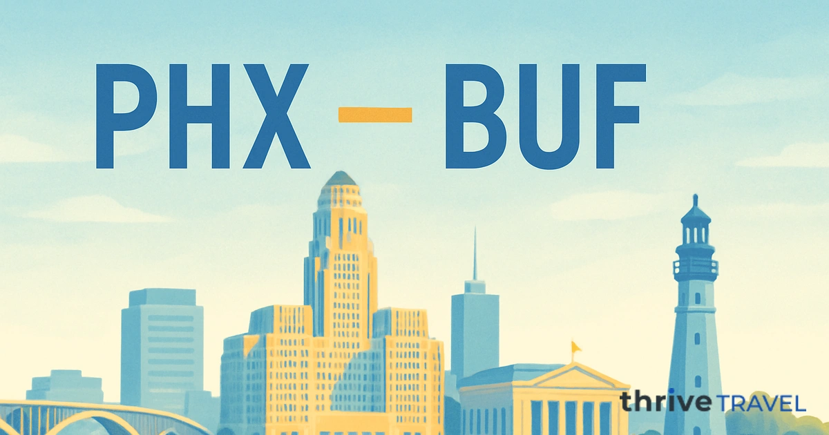 Phoenix to Buffalo