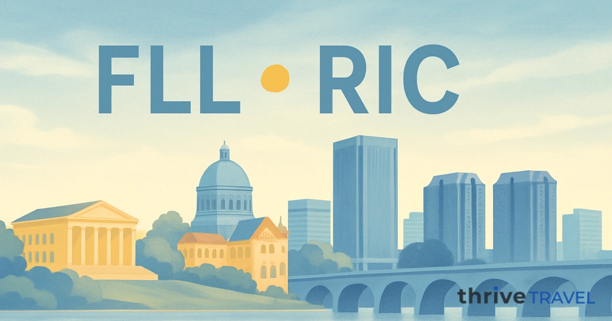 Fort Lauderdale to Richmond
