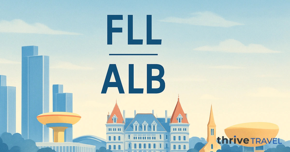 Fort Lauderdale to Albany