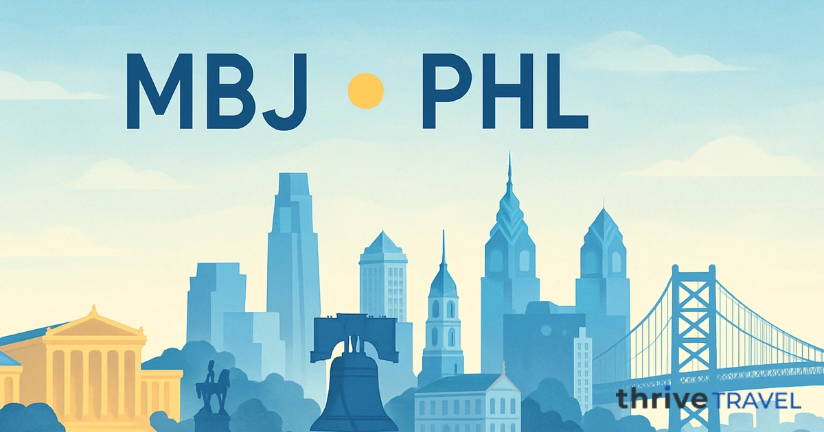 Montego Bay to Philadelphia