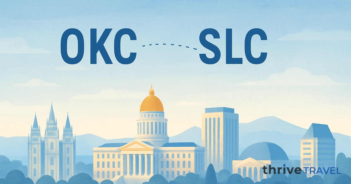 Oklahoma City to Salt Lake City