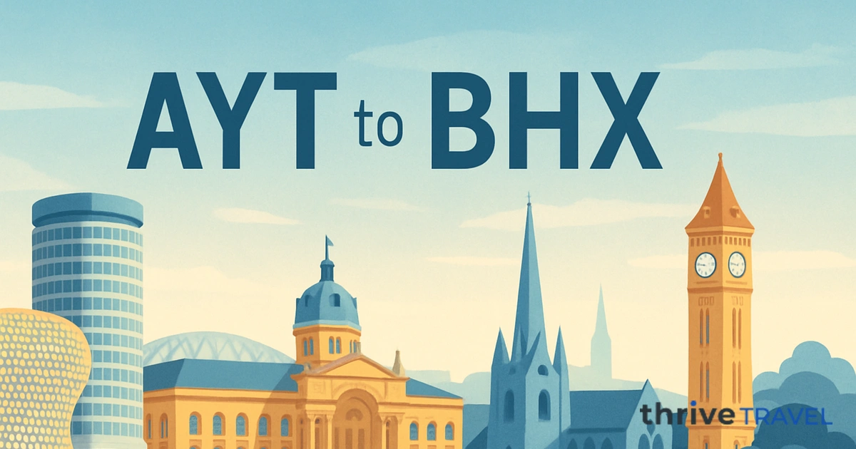 Antalya to Birmingham