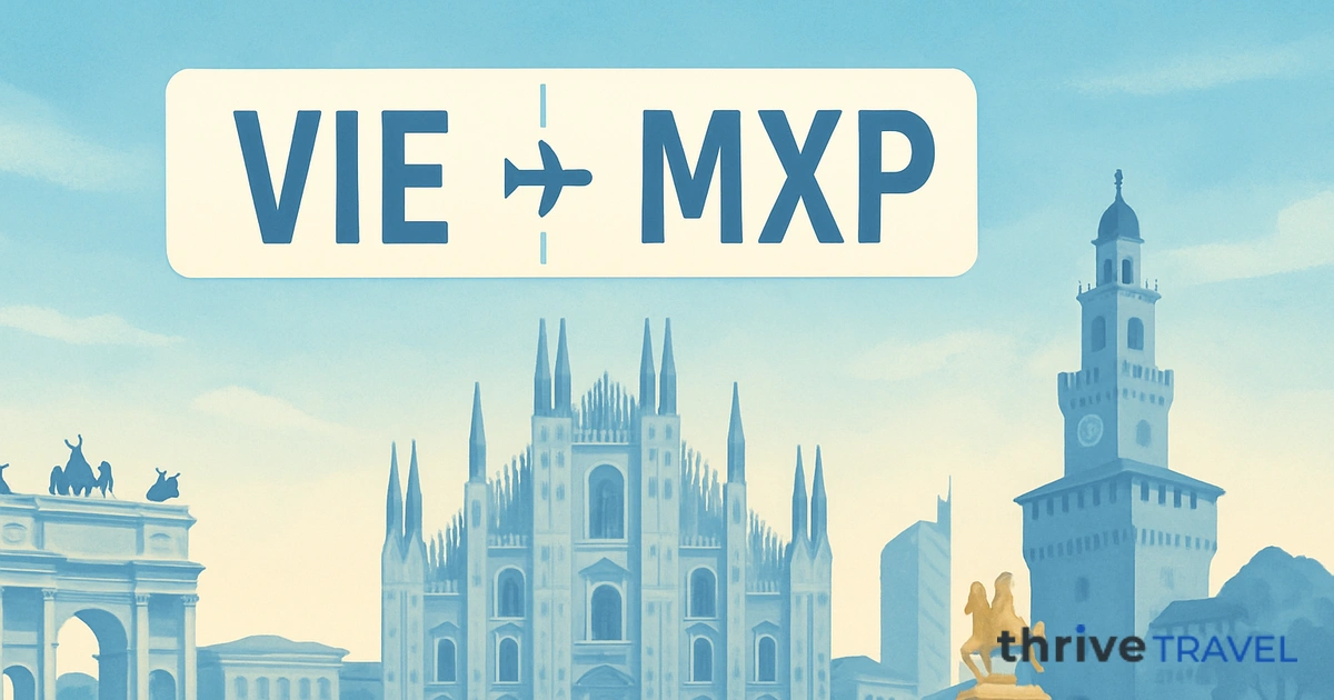 Vienna to Milan