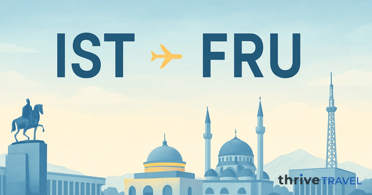 Istanbul to Bishkek