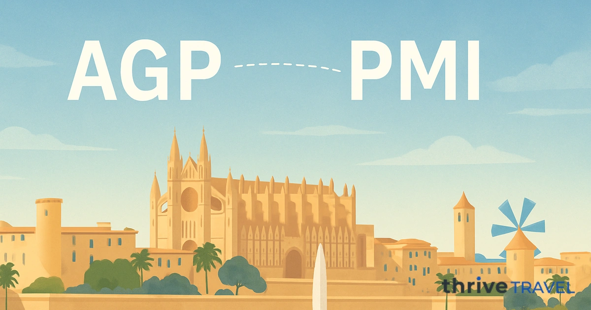 Malaga to Palma de Mallorca