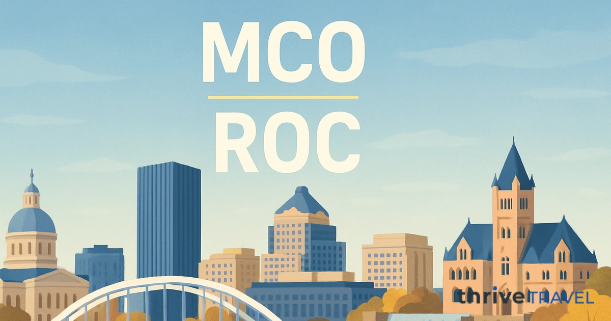 Orlando to Rochester