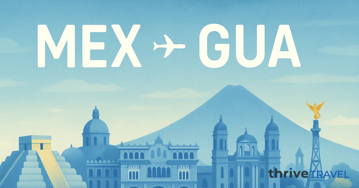 Mexico City to Guatemala City