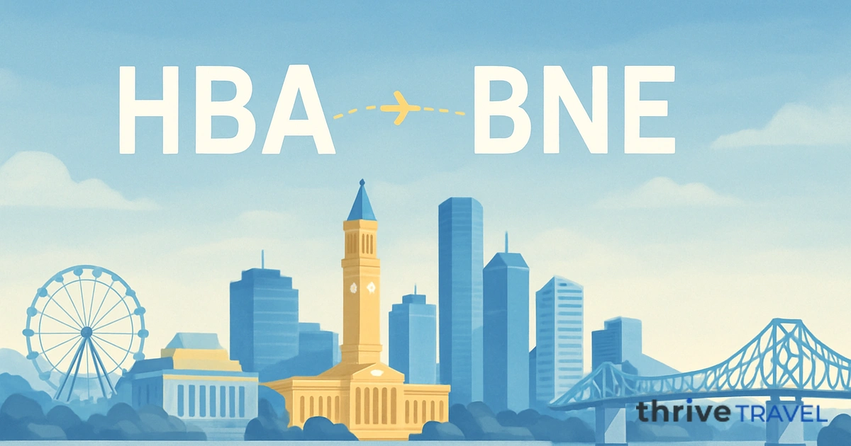 Hobart to Brisbane