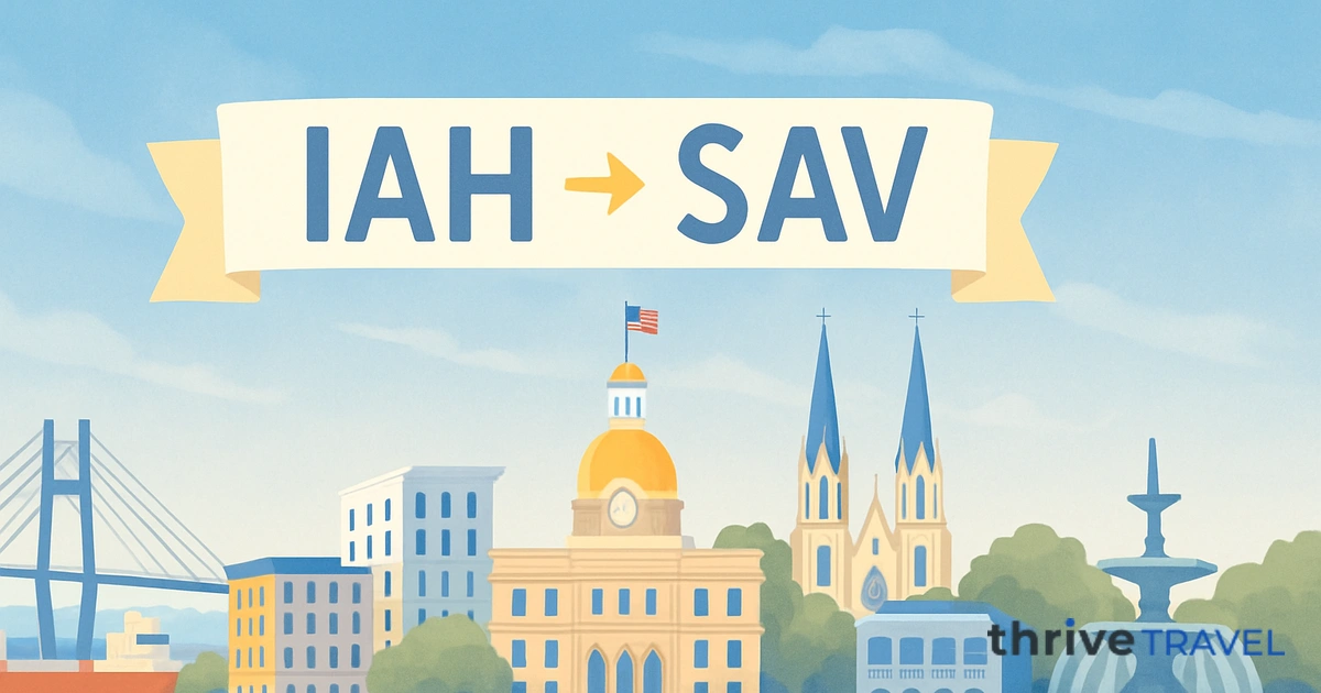Houston to Savannah