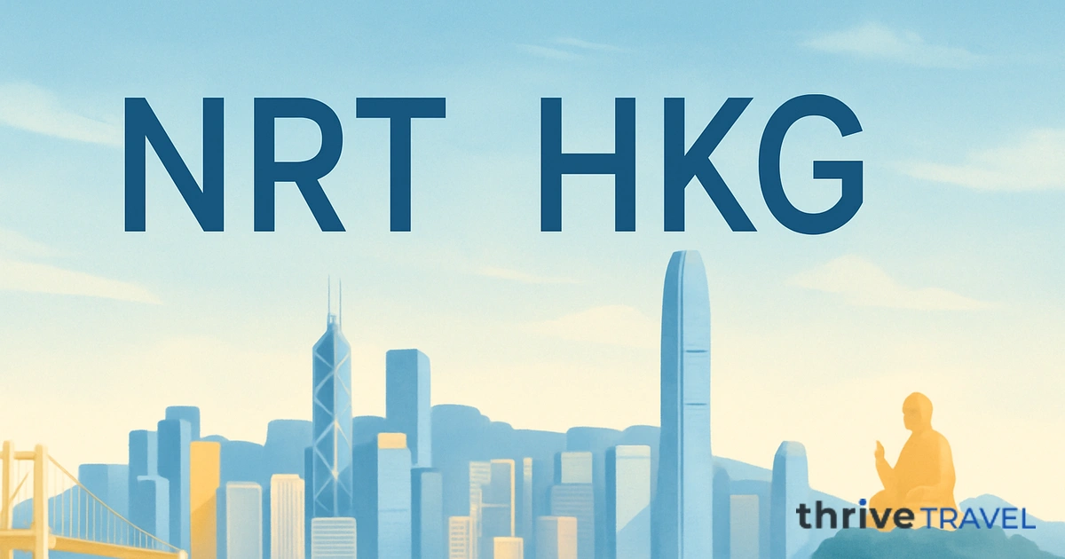 Tokyo to Hong Kong