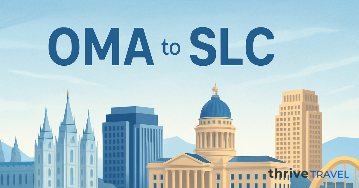 Omaha to Salt Lake City