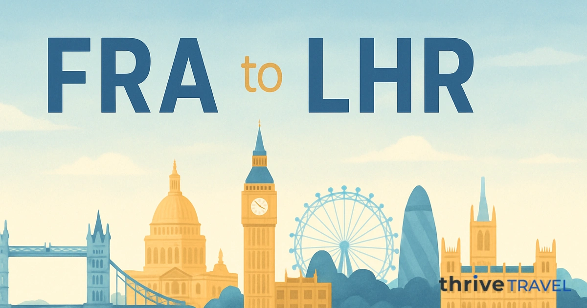 Frankfurt to London