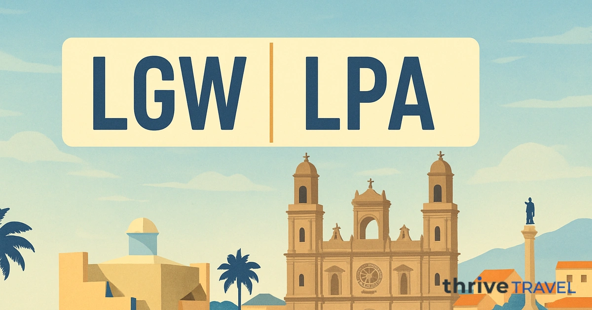 London to Gran Canaria