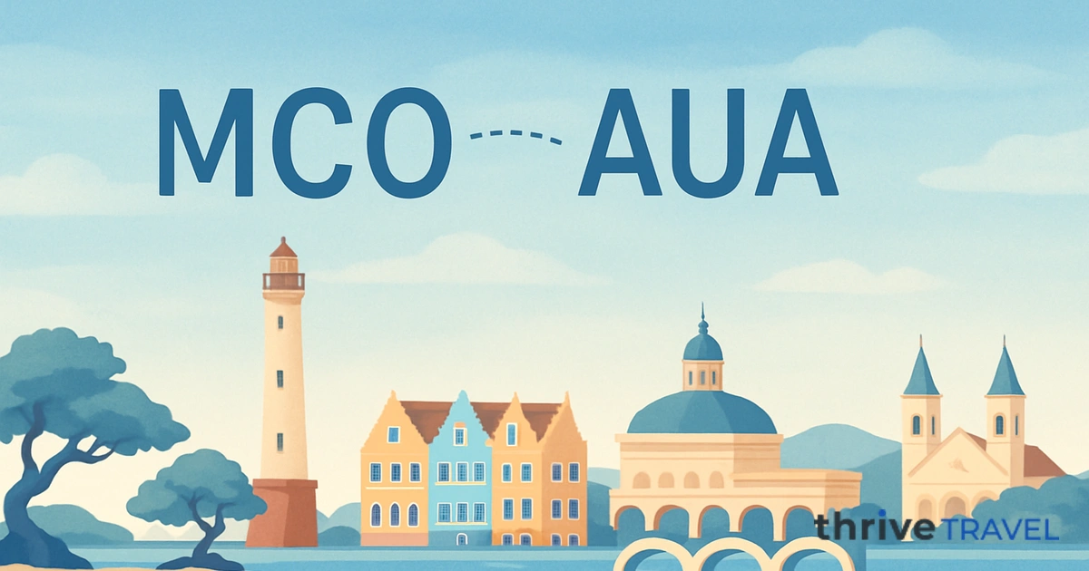 Orlando to Aruba