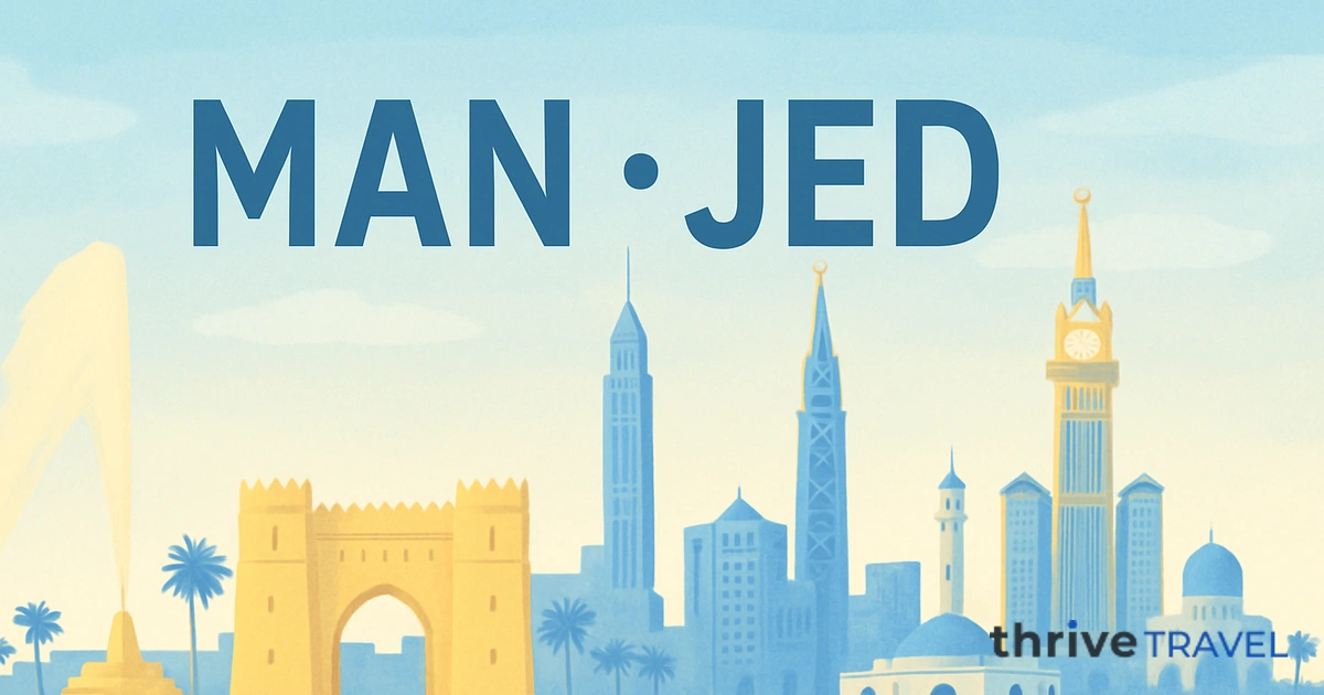 Manchester to Jeddah